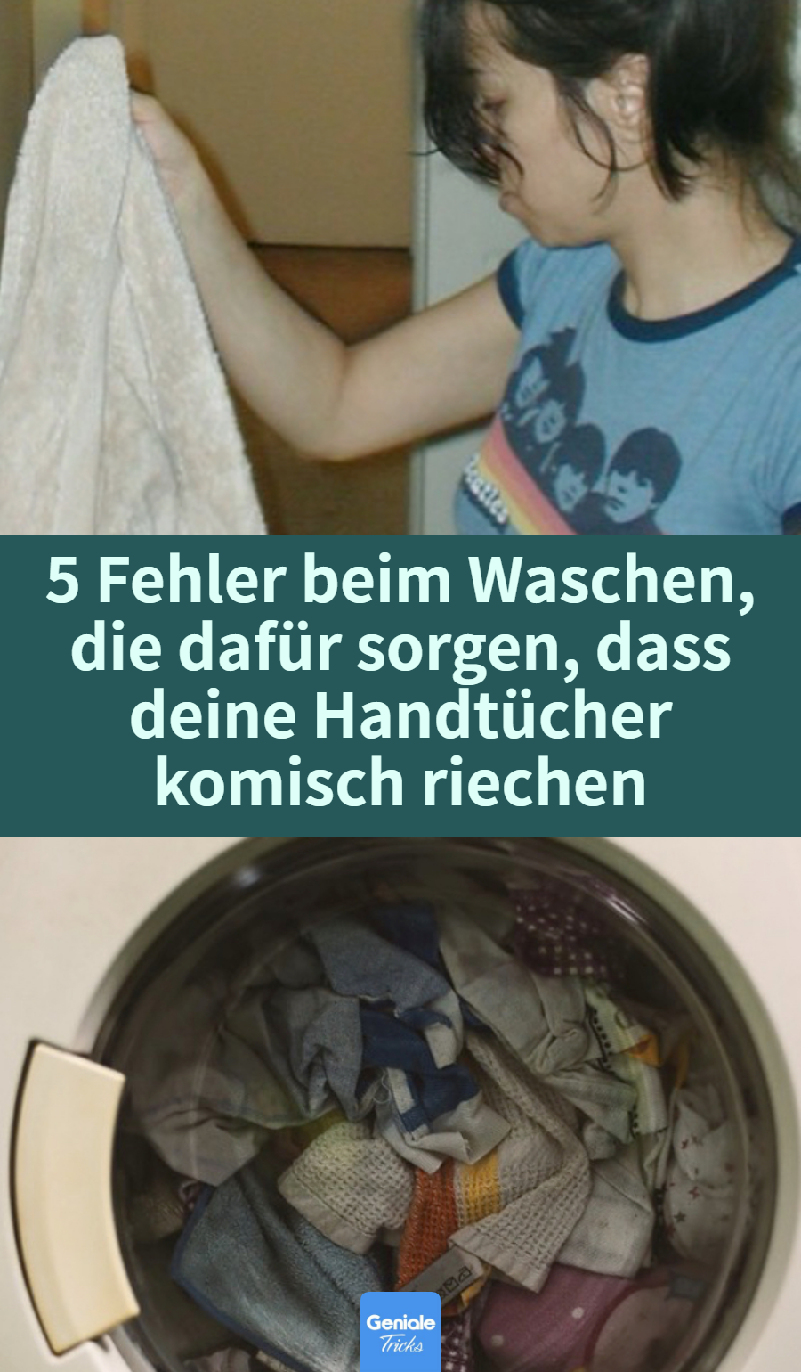 Handtücher waschen: 5 Tipps