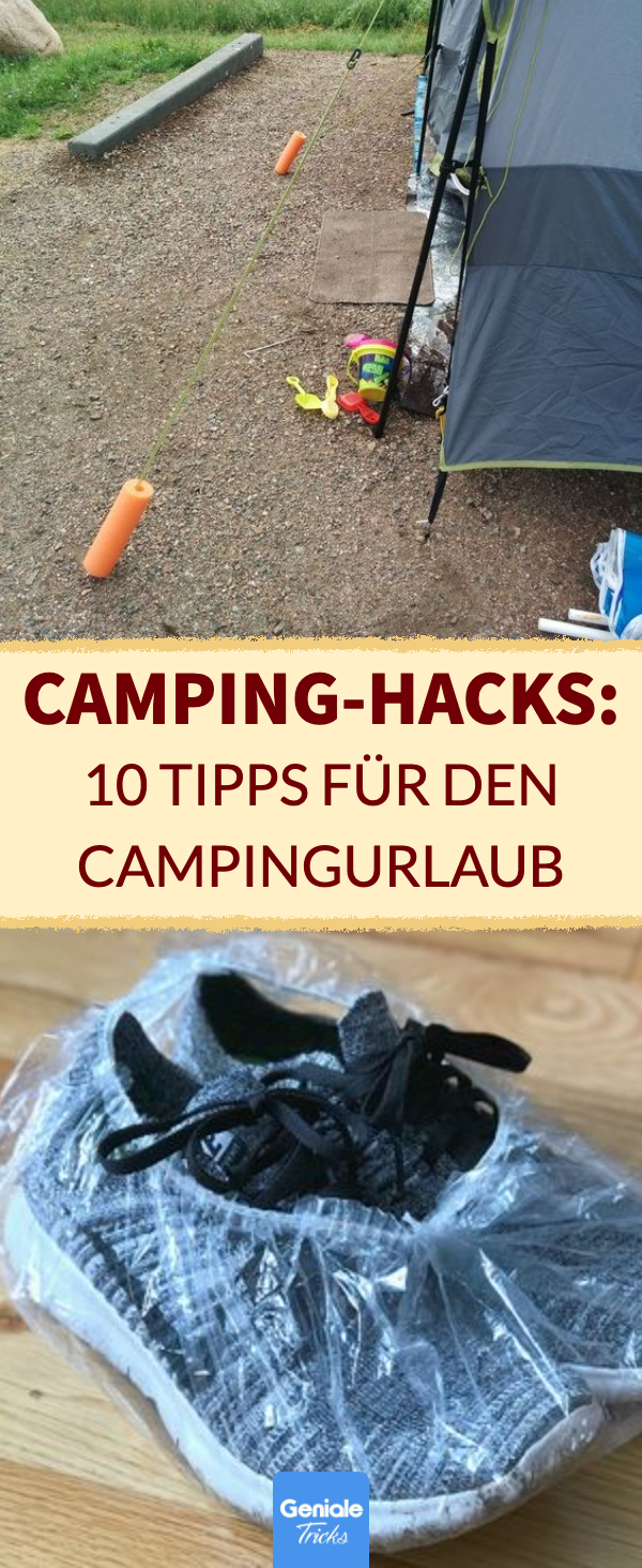 Camping-Hacks: 10 Tipps für einen reibungslosen Urlaub