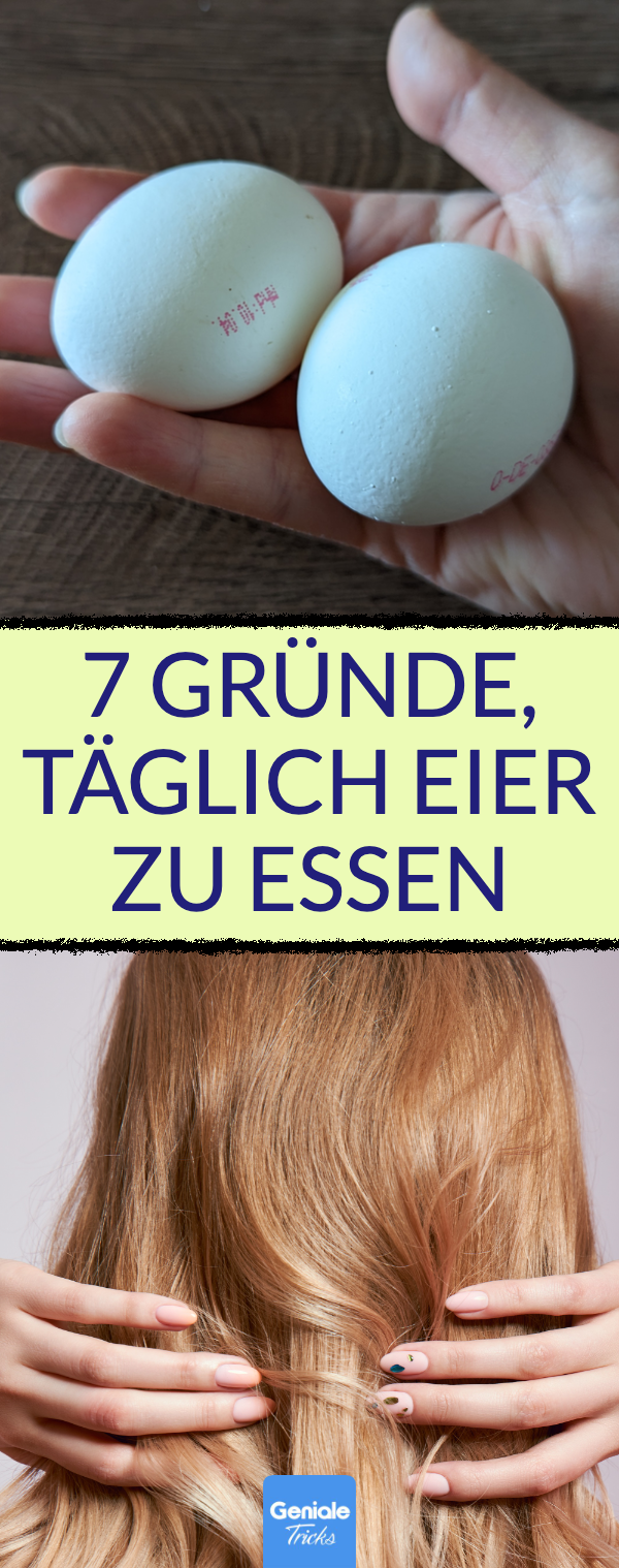 Für die Gesundheit: 7 Gründe, täglich Eier zu essen