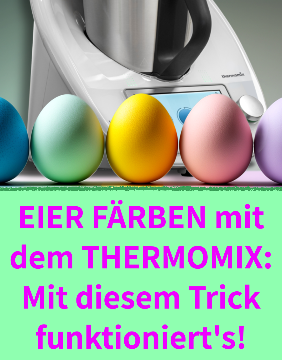 Eier färben mit dem Thermomix: Mit diesem Trick funktioniert\'s!