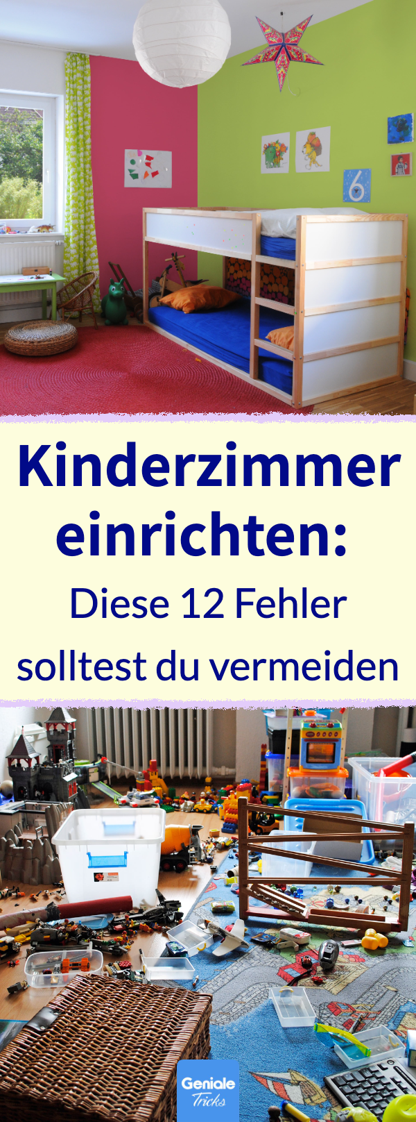 12 Dinge, auf die du achten solltest, wenn du ein Kinderzimmer einrichtest