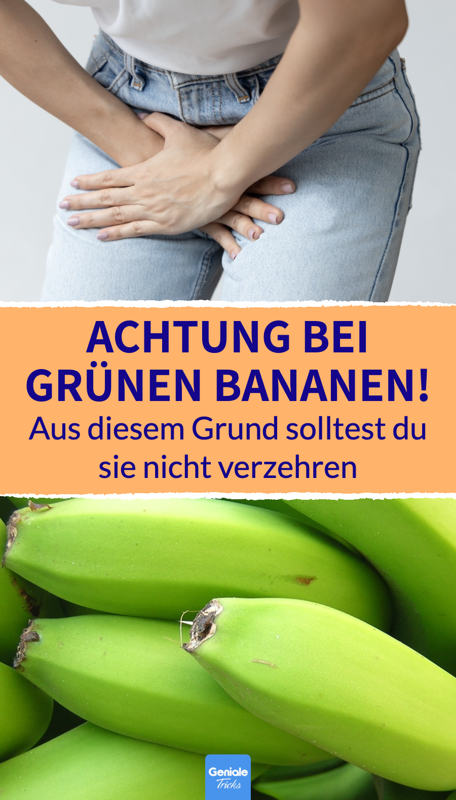 Das passiert, wenn du grüne Bananen isst